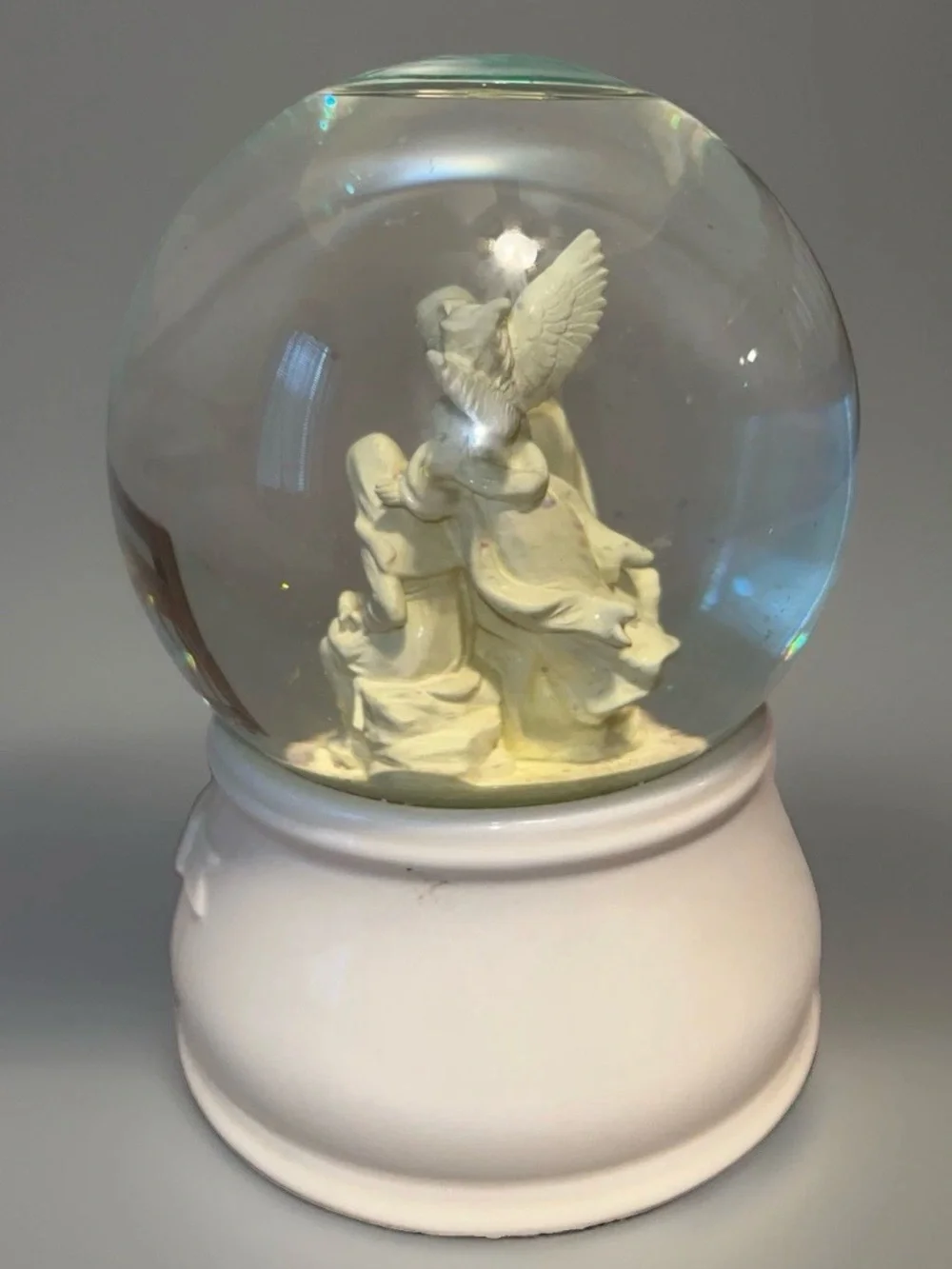 2011 Christmas Water Globe Nativity Musical 